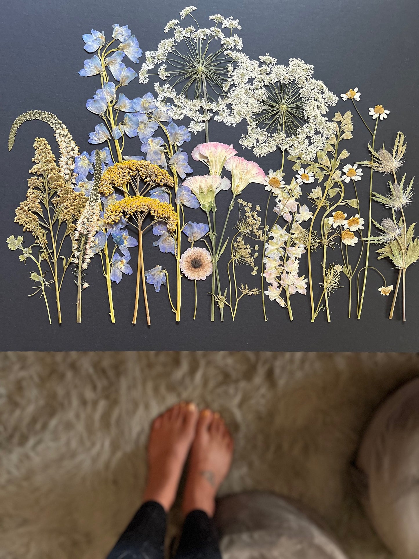 Pressed Wedding Bouquet