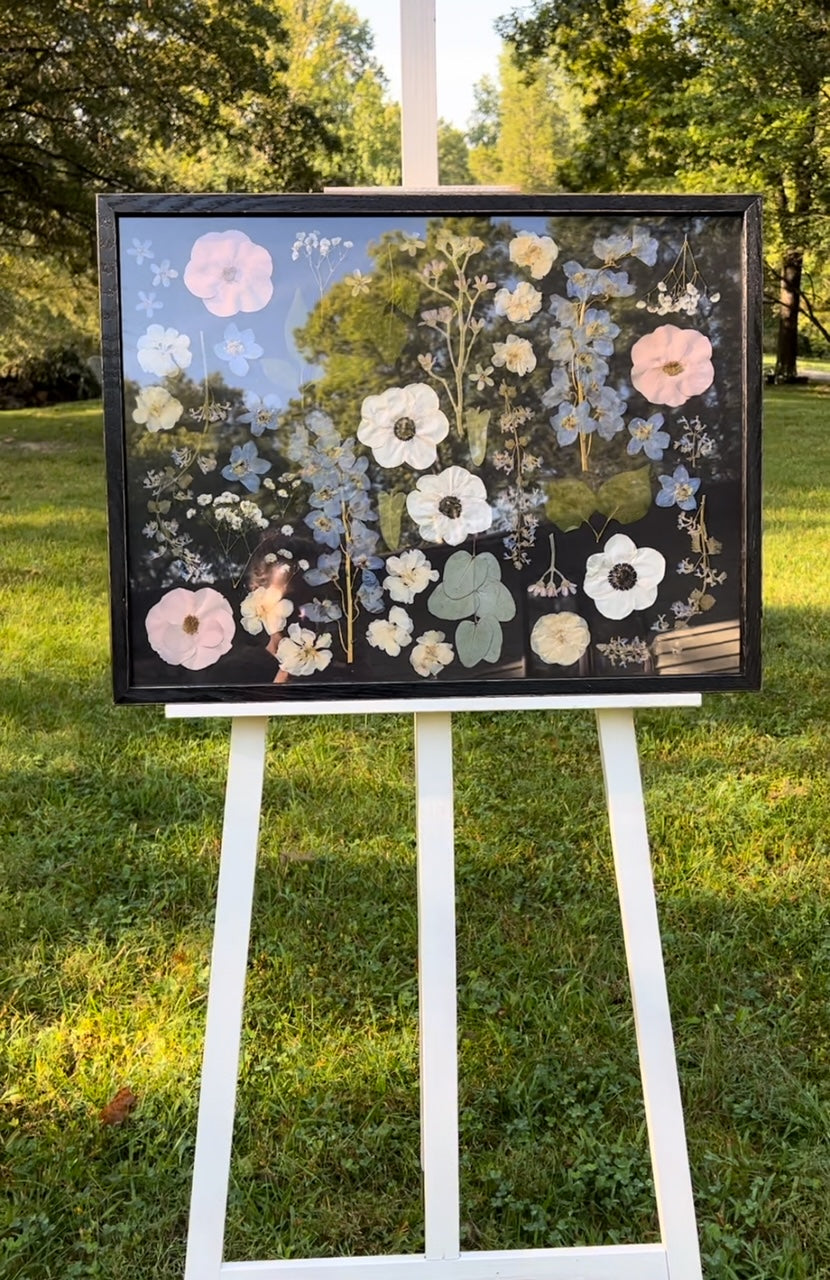 Pressed Wedding Bouquet
