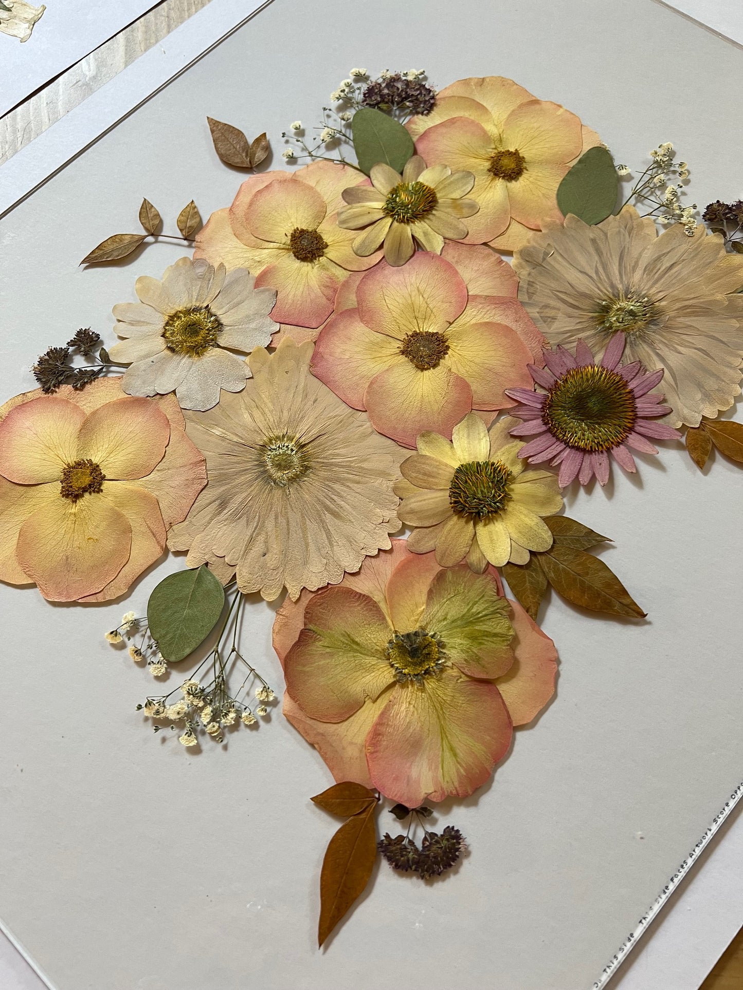 Pressed Wedding Bouquet