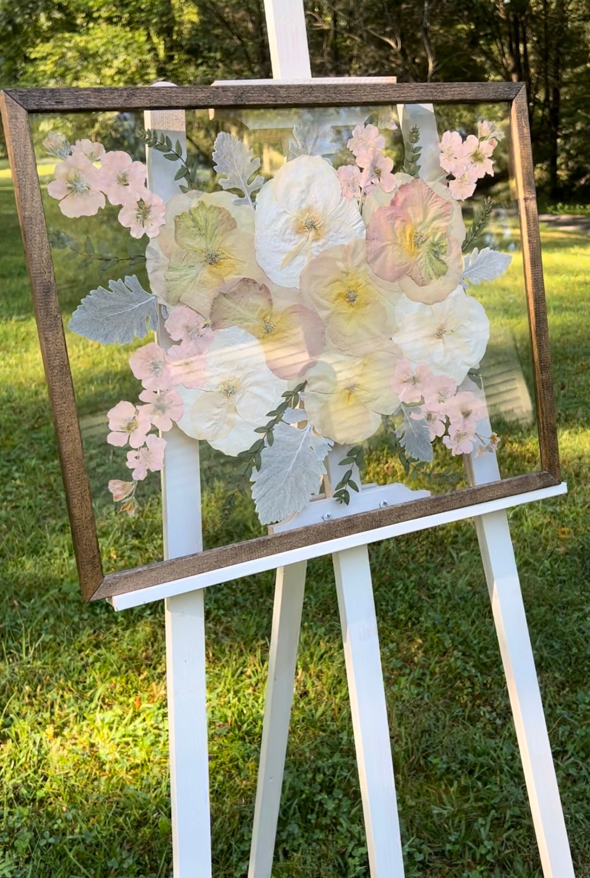 Pressed Wedding Bouquet